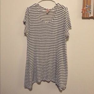 Long Striped Top