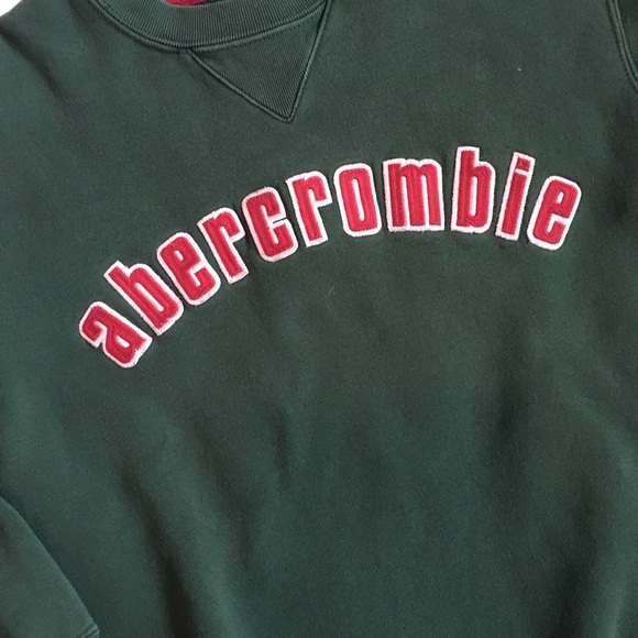 ✨Abercrombie & Fitch Green Sweatshirt - Picture 3 of 4