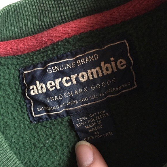 ✨Abercrombie & Fitch Green Sweatshirt - Picture 4 of 4