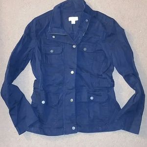 Ann Taylor Loft size S navy blue jacket