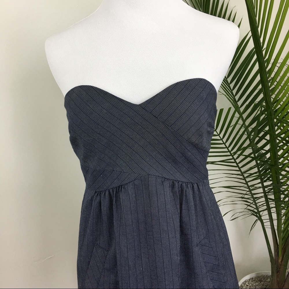 Tibi Size 2 Strapless Mini Dress - Picture 3 of 8
