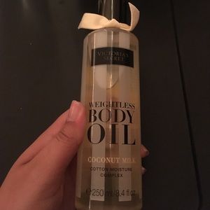 Victoria's Secret weightless body oil