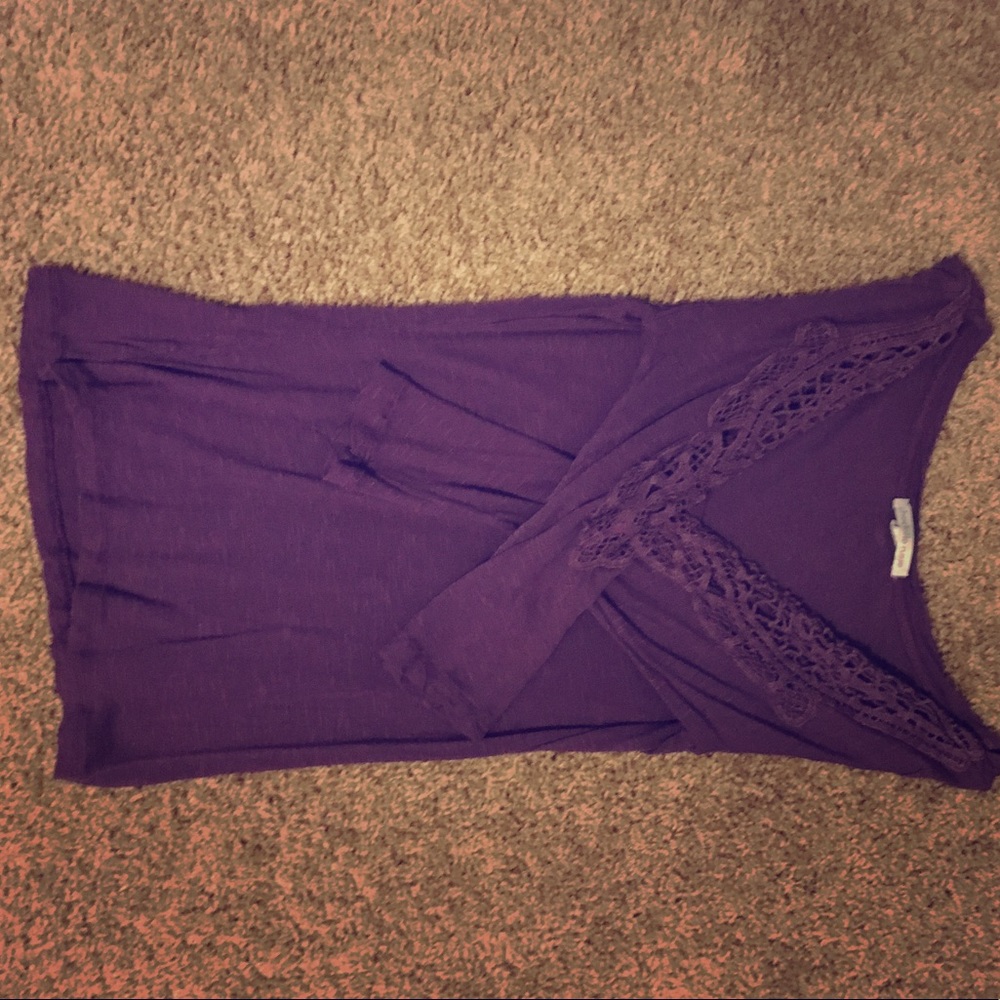 Charlotte Russe Laced Arm Shirt
