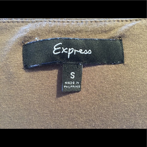 EXPRESS Brown and Gold Lacey Cami/Tank - Size Small - Picture 4 of 6