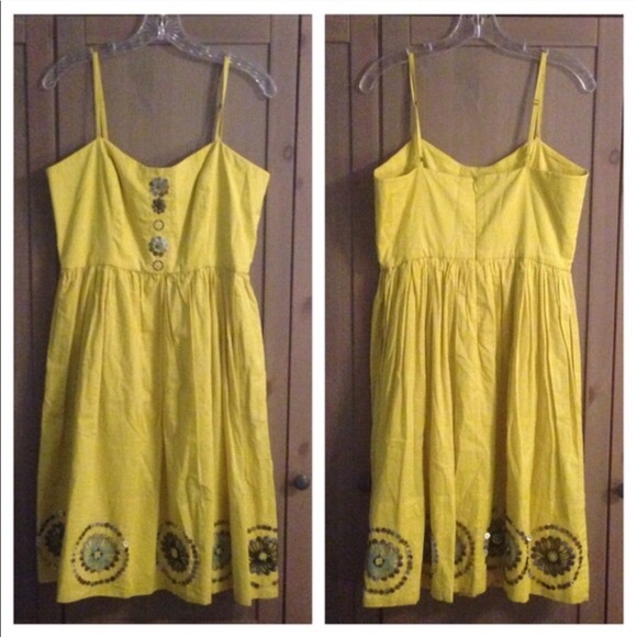 Anthro 'SUN RAYS MEDALLION DRESS' - Picture 2 of 4