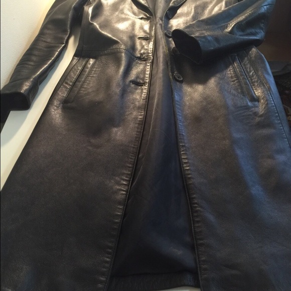 Leather jacket skirt set - Picture 2 of 6