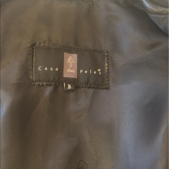 Leather jacket skirt set - Picture 3 of 6