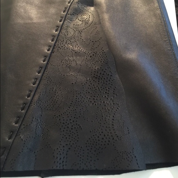 Leather jacket skirt set - Picture 5 of 6