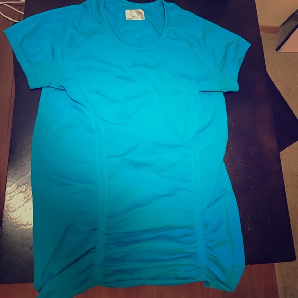 Athleta blue breathable workout shirt - Picture 1 of 4