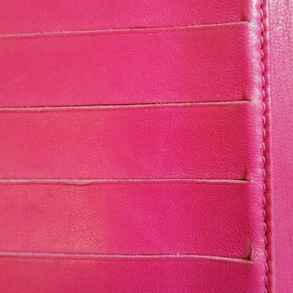 SOLD! CHANEL Auth Long Wallet Caviar Leather Pink - Picture 5 of 8