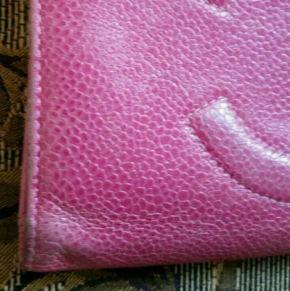 SOLD! CHANEL Auth Long Wallet Caviar Leather Pink - Picture 8 of 8