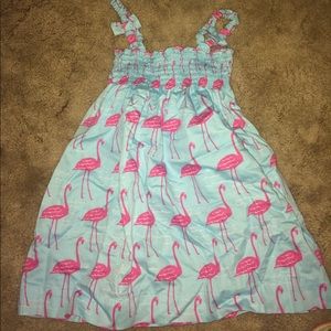 Rachel Riley flamingo dress