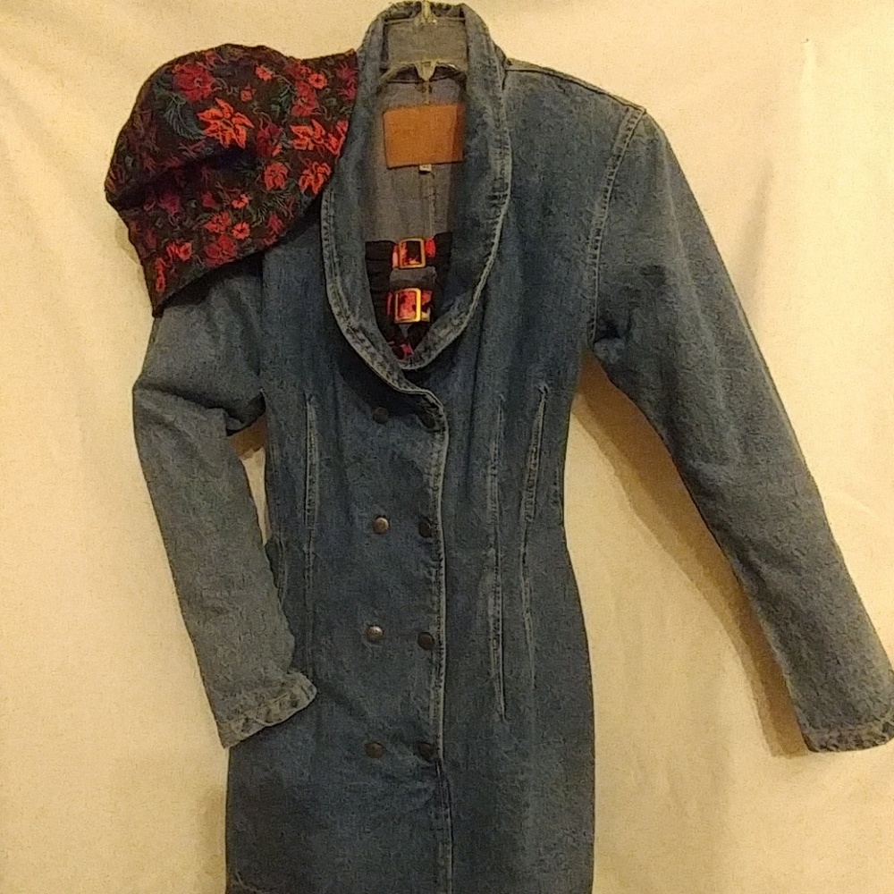 Double Breasted Tailored Long Shirt or Short Dress