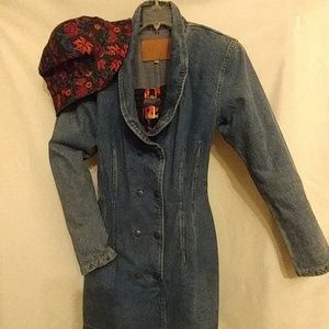 Double Breasted Tailored Long Shirt or Short Dress