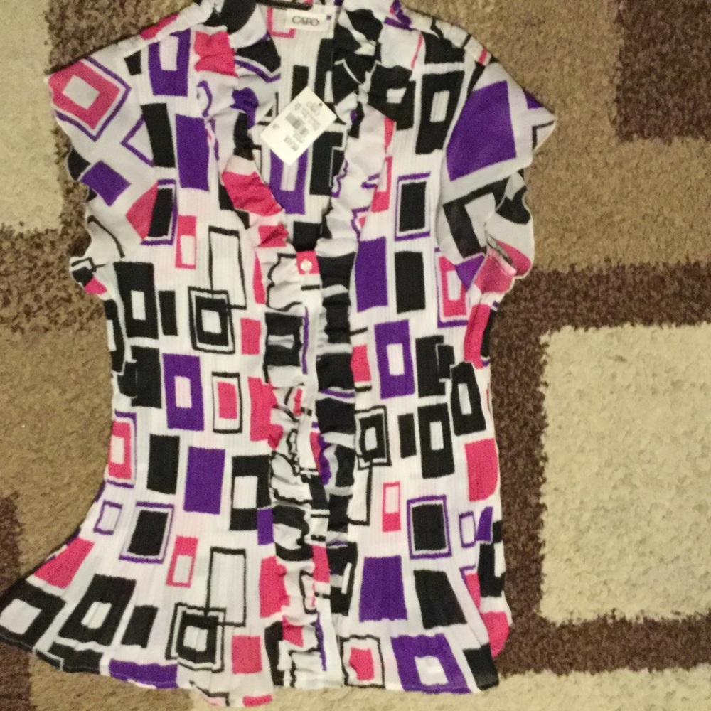 Catos XL button up blouse