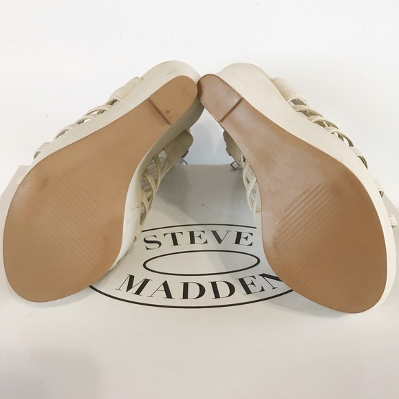 😍 BRAND NEW Steve Madden Wedges - Picture 3 of 4