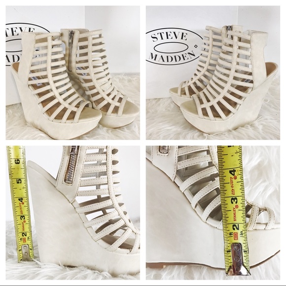 😍 BRAND NEW Steve Madden Wedges - Picture 4 of 4