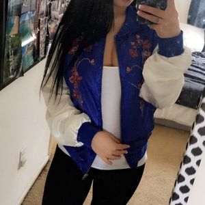 Unique bomber jacket