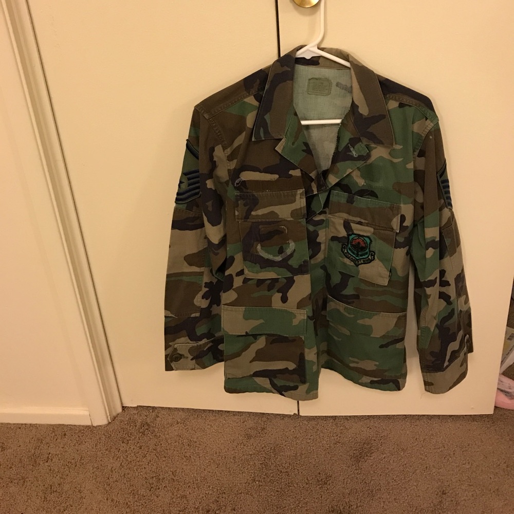 Air Force camouflage jacket!!