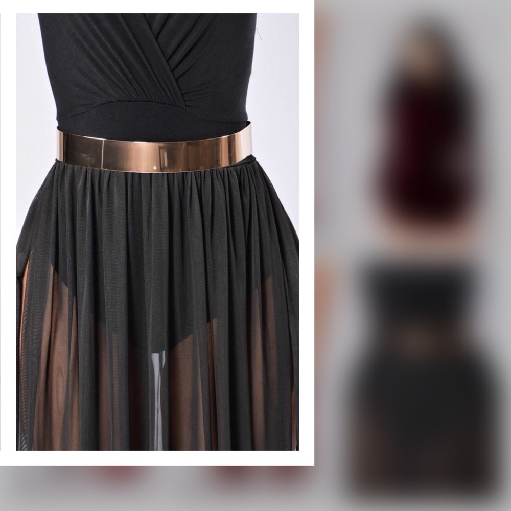 Fashion Nova Gold Chain belt <3 brand new *