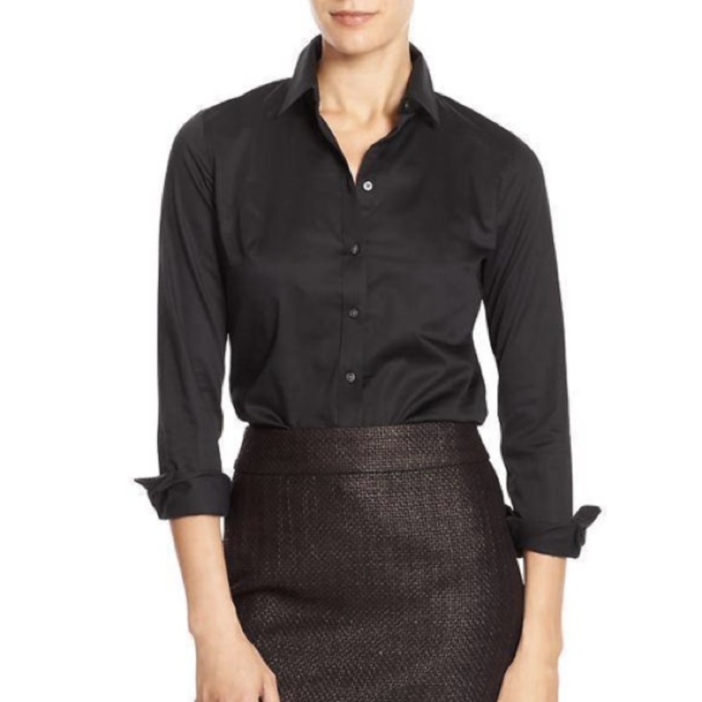 ‼️SALE‼️⭐️ NWT Banana Republic black button down