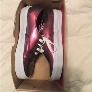 Van purple shoes
