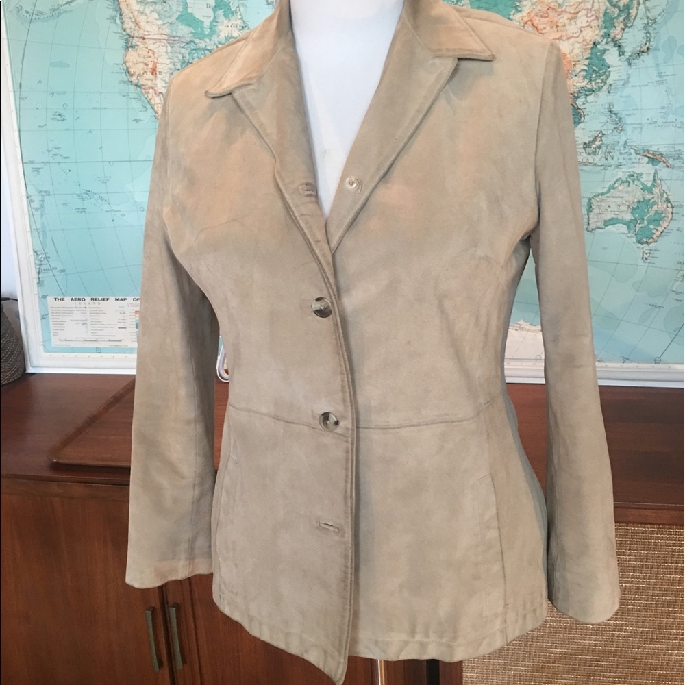 Suede Blazer