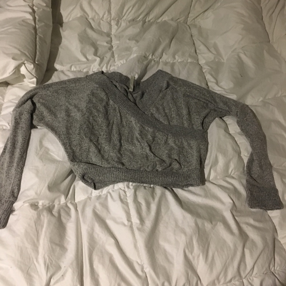 Cute🙂 sweat suit crop top top