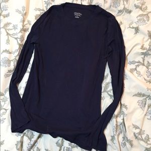 PURCHASED FROM NORDSTROM basic long sleeve navy