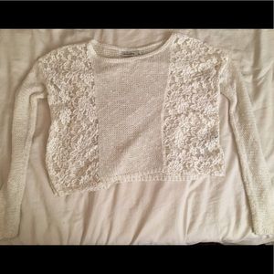 Abercrombie kids cream sweater