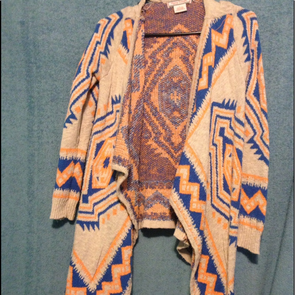 Aztec sweater cardigan