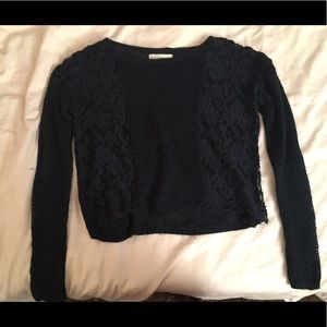 Abercrombie kids navy blue sweater
