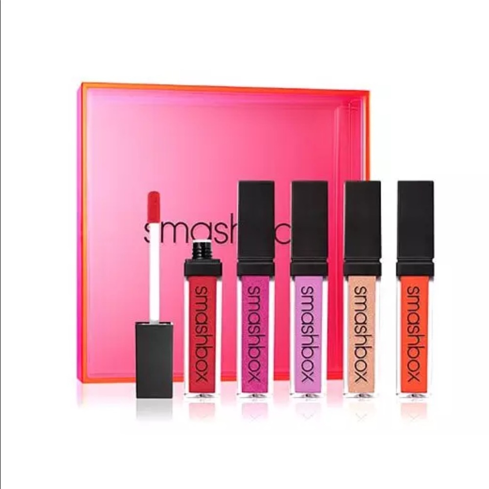 New Smashbox Light It Up Glossed To Go Set