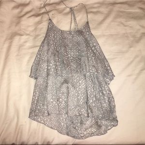 Hollister flowy top