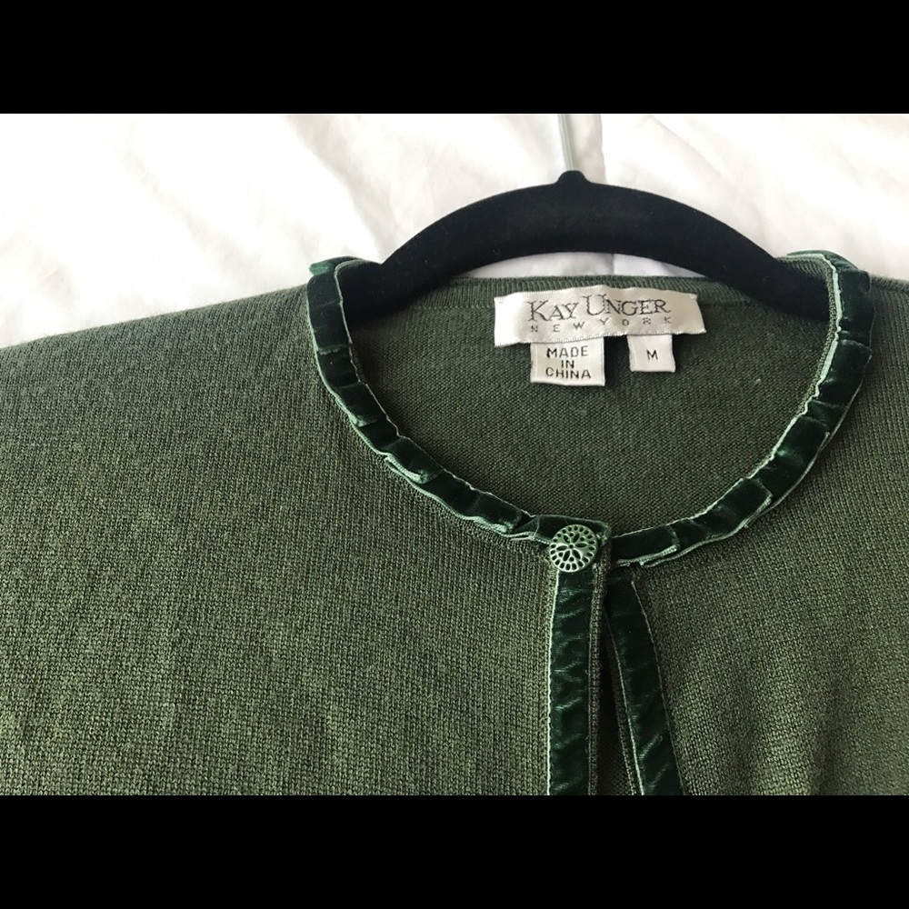 Kay Unger Women's Cardigan Sz M