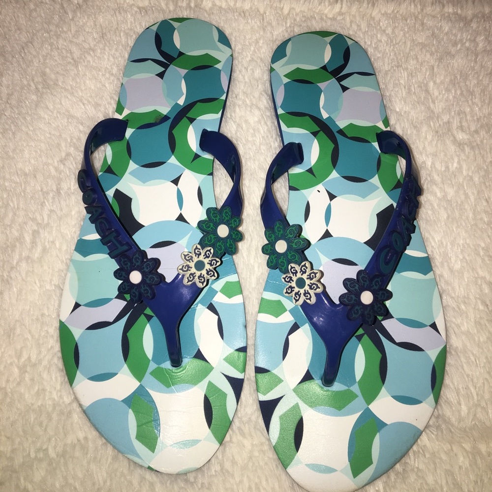 Coach 'Kerrie' 🏖FlipFlops size 8 *like new*