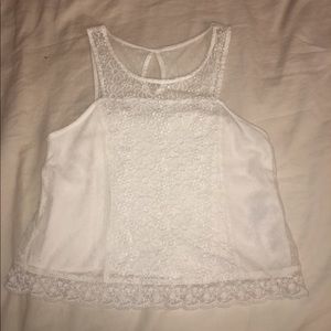 Abercrombie kids white top