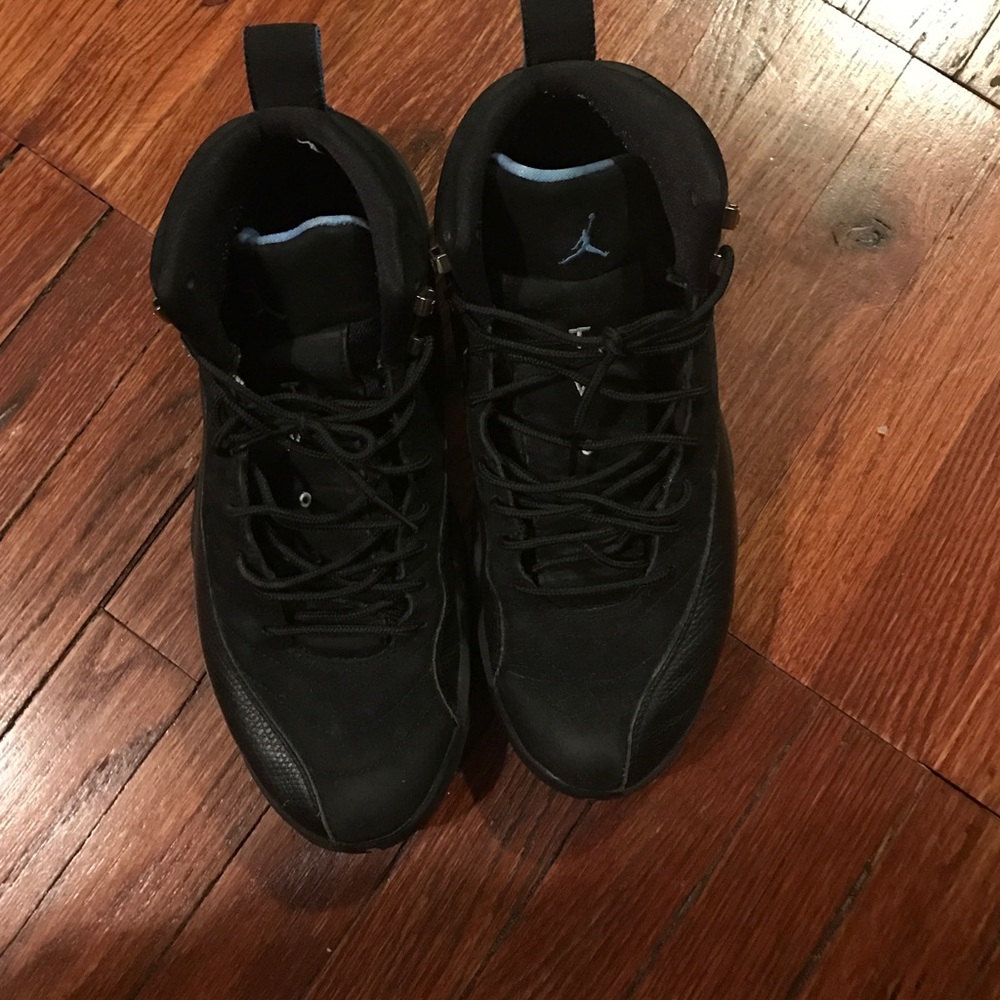 Jordan 12 black and blue