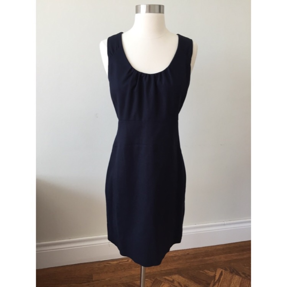 Navy Sheath Dress Career Portfolio dress
