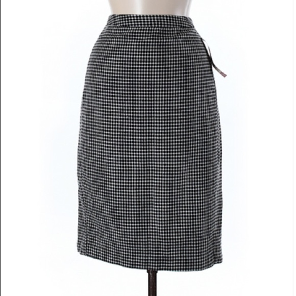 NWOT Merona dotted cotton pencil skirt
