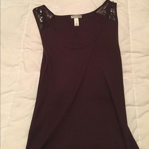 Tank top with mid belt