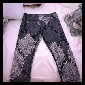 Fabletics Black Print leggings
