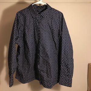 Lands' end button up Blouse