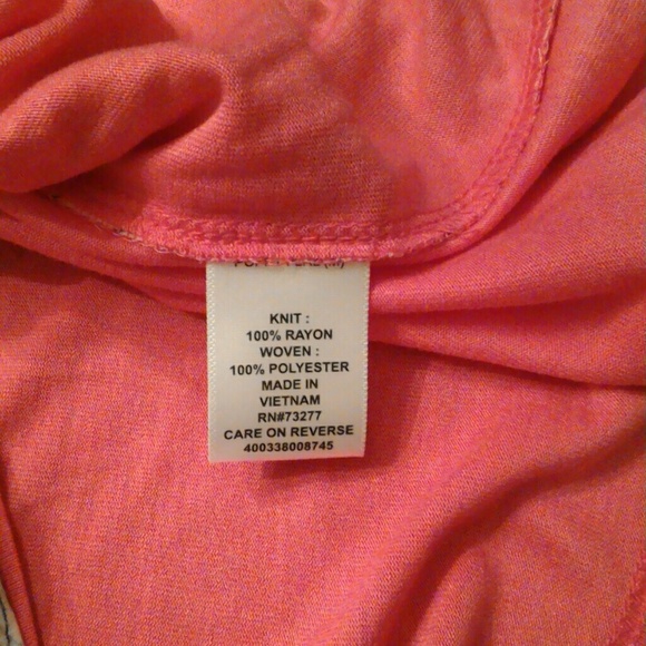 Cute Pink ELLE Tank Top (NWT) - Picture 7 of 8