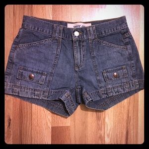 Gap multi pockets jean shorts size 2