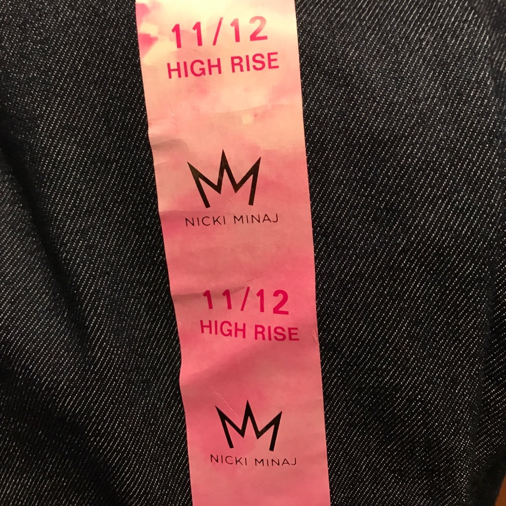 Nikki Minaj high rise pants