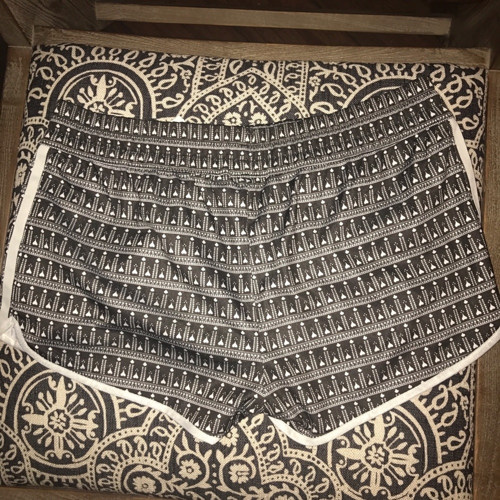 Black & White Adidas Originals Pavao Shorts - Picture 2 of 4