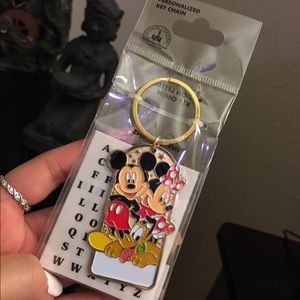 Personalized keychain from disney