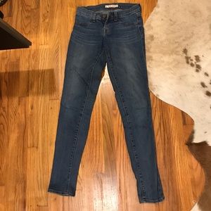 J brand "tawny" skinny jean