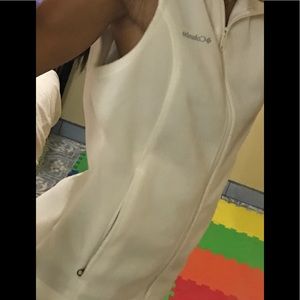 Columbia white soft vest